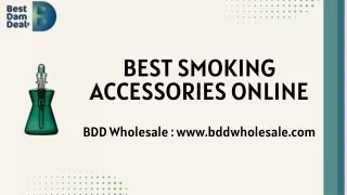 best smoking accessories online