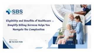 Eligibility and Benefits of Healthcare Simplify Billing Services Helps You Navigate the Complexities