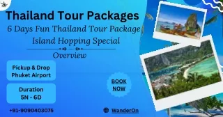 6-Day Thailand Adventure Island Hopping Extravaganza