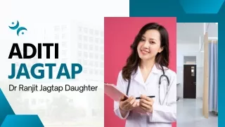 Dr Ranjit Jagtap Daughter [Aditi Jagtap]