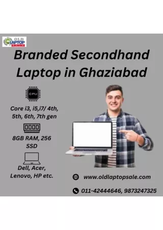 Refurbished Laptop on sale in Ghaziabad 9873247325