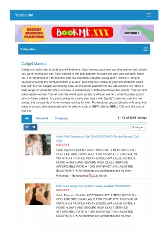 Book Call Girls in Mumbai