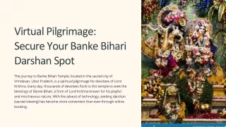 Virtual-Pilgrimage-Secure-Your-Banke-Bihari-Darshan-Spot