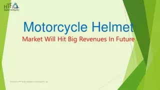 Motorcycle Helmet Market