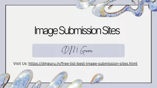 Image submission sites