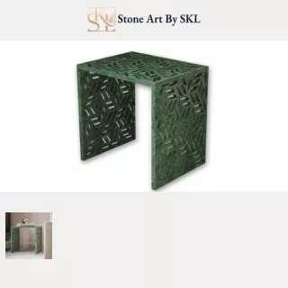 Green Marble Table - Decor Products | Stone Art By SKL