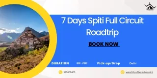 7 Days Spiti Full Circuit Roadtrip