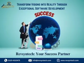 TRANSFORM VISIONS INTO REALITY THROUGH EXCEPTIONAL SOFTWARE DEVELOPMENT