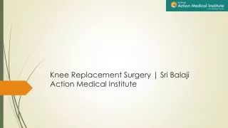 Knee Replacement Surgery Hospital in delhi