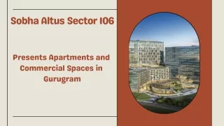 Sobha Altus Sector 106 E-Brochure