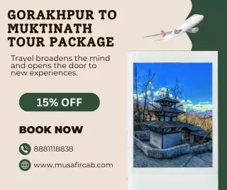 Gorakhpur to Muktinath Tour Package