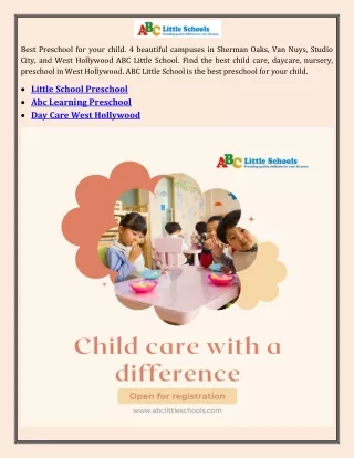 Abc Learning Preschool