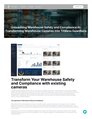 Transform Your Warehouse Safety and Compliance with existing cameras