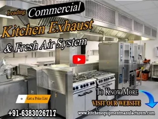 Kitchen Exhaust & Fresh Air System Chennai