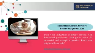 Industrial Business Advisor Brentwood-growth.com