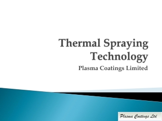 thermal spraying