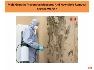 Mold Growth; Preventive Measures And How Mold Removal Service Works?