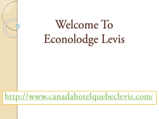 Econolodge levis quebec