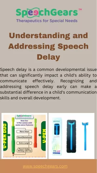 Effective Speech Delay Treatment: Strategies and Solutions