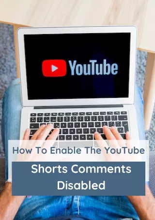 How To Enable The YouTube Shorts Comments Disabled