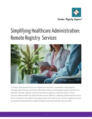 Simplifying Healthcare Administration_ Remote Registry  Services