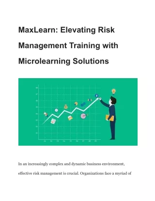 MaxLearn_ Elevating Risk Management Training with Microlearning Solutions