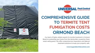 Understanding Termite Tent Fumigation Costs in Ormond Beach