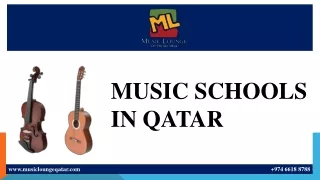 MUSIC SCHOOLS IN QATAR