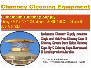 Chimney Cleaning Equipment