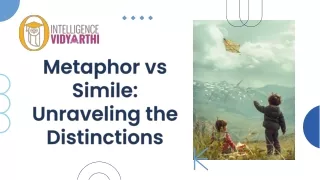 Metaphor vs simile