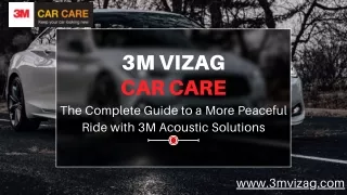 The Complete Guide to a More Peaceful Ride with 3M Acoustic Solutions