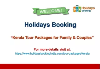 Kerala Tour Packages for Family & Couples