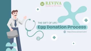 Egg Donation or Oocyte Donation Process - Reviva IVF