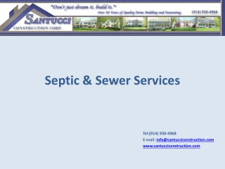 Septic and Sewer Service