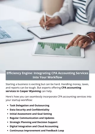 Efficiency Engine: Integrating CPA Accounting Services Into Your Workflow