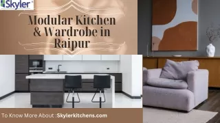 Modular Kitchen & Wardrobe in Raipur 1