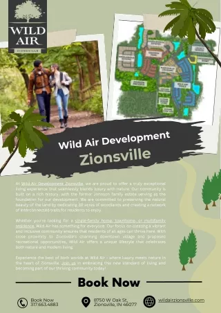 Wild Air Development Zionsville