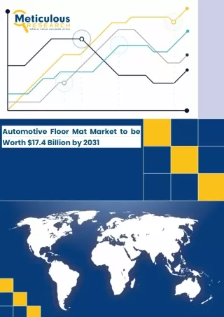 Automotive Floor Mat Market to be Worth $17.4 Billion by 2031 | Meticulous Marke