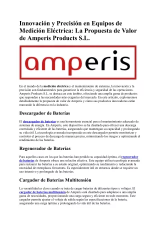 Amperis Products