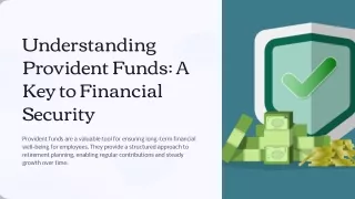 Understanding Provident Funds A Key to Financial Security