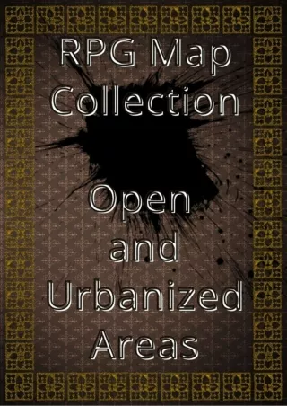 ✔pdf⚡  RPG Map Collection Open and Urbanized Areas: Collection of Maps for