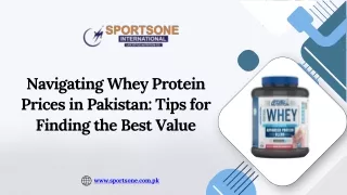 Navigating Whey Protein Prices in Pakistan Tips for Finding the Best Value