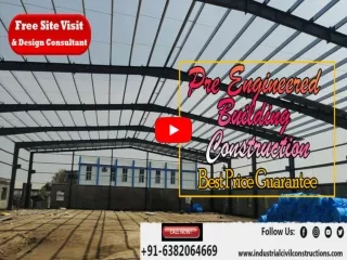 Industrial Factory Shed Building Construction Namakkal