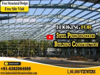 PEB Shed Building Construction Namakkal