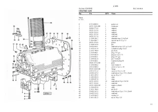Lamborghini c 533 Parts Catalogue Manual Instant Download