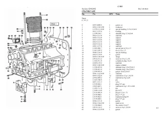 Lamborghini c 583 Parts Catalogue Manual Instant Download