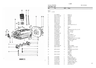 Lamborghini c 603 Parts Catalogue Manual Instant Download