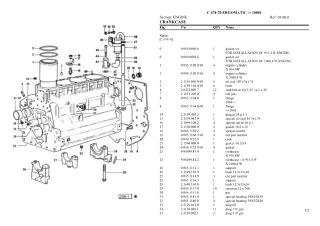 Lamborghini c 674-70 ergomatic Parts Catalogue Manual Instant Download (SN 10001 and up)