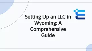 Setting up LLC in Wyoming