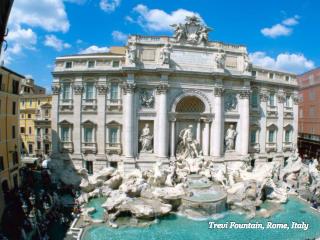 T revi Fountain, Rome, Italy